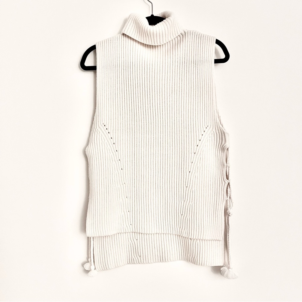 Kobi Halperin Merino Wool Sleeveless Turtleneck